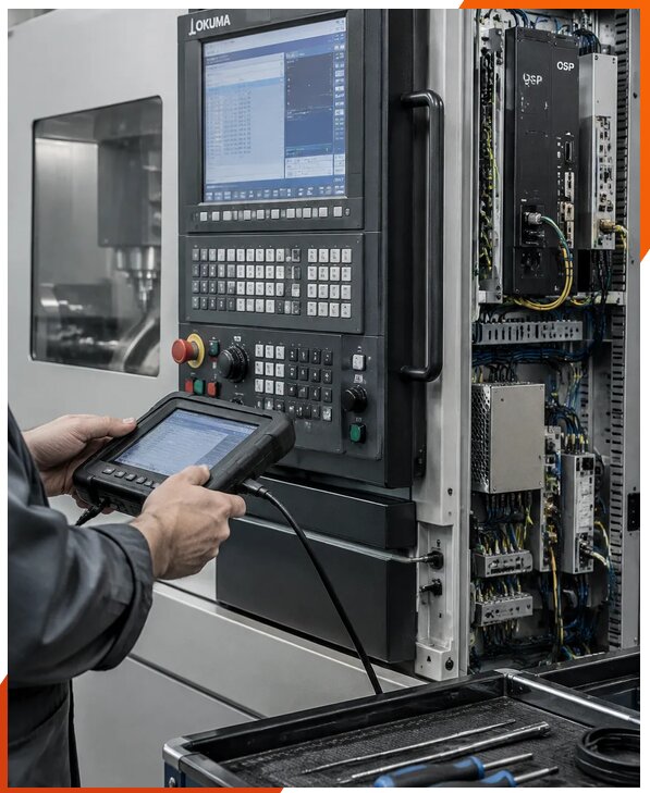 Ремонт систем Okuma OSP в Нягани от 8149 р. | ЮнионикРу